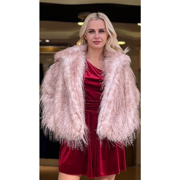 UZUN TUYLU SUNI KURK KABAN - Resim 3