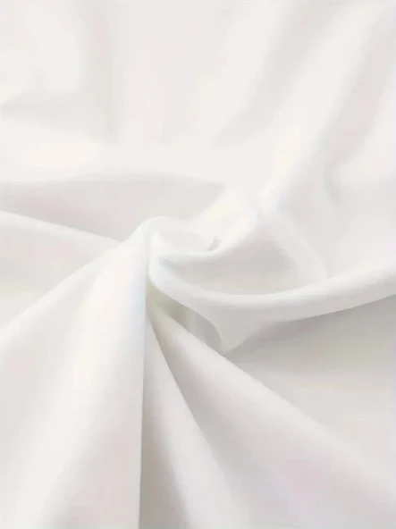 Do What Makes You Happy Unisex Linemen Oversize Baskılı T-shirt - Beyaz - Resim 2