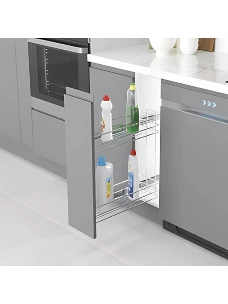 Starax S-2214-C Yandan Teleskopik Raylı Krom Deterjanlık