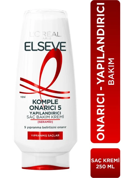 Elseve Komple Onarıcı 5 Yapılandırıcı Bakım Kremi 250ML ürün görseli 1