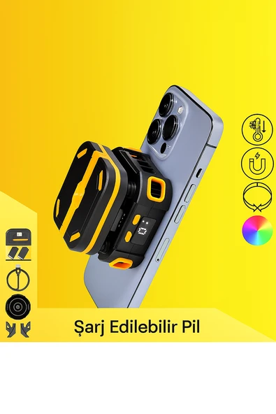 mobil soğutma fanı soğutucu radyatör yarı iletken 2000 mah kablosuz pil manyetik - 2