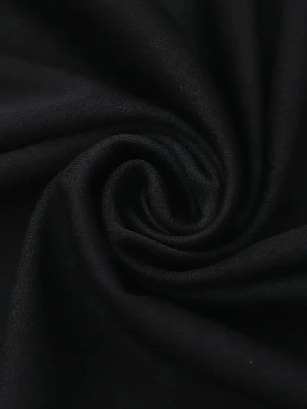 20/1 Penye Compack Baskılı Oversize Kahve Desenli Kadın Kısa Kol Yazlık T-shirt - Siyah - Resim 5