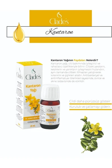 Clade's Kantaron Yağı 20 ml - 2