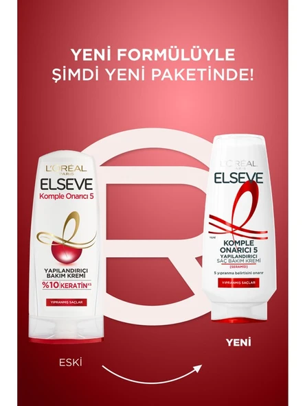 Elseve Komple Onarıcı 5 Yapılandırıcı Bakım Kremi 250ML - Resim 4