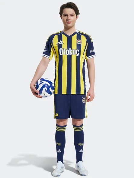 Fenerbahçe Orijinal Lisanslı 2025/26 Çubuklu Yeni Sezon Forma + Şal Kaşkol Set Hediyelik Ahşap Kutu - Resim 8
