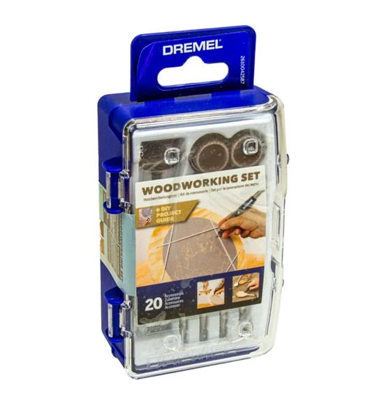 Dremel 681 Ahşap İşleri Aksesuar Seti 20li - 3
