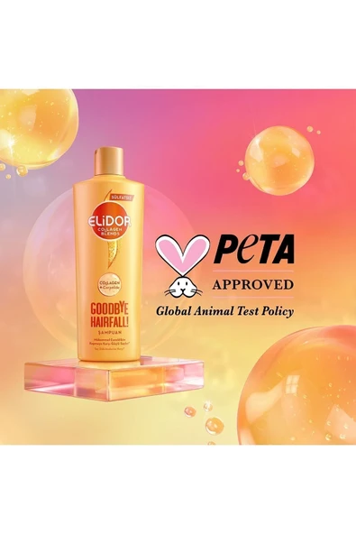 ELİDOR COLLAGEN BLENDS SÜLFATSIZ SAÇ BAKIM ŞAMPUANI GOODBYE HAİRFALL SAÇ DÖKÜLMELERİNE KARŞI 350 ML - 6