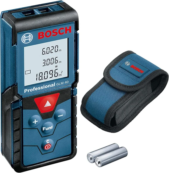 Bosch GLM 40 Lazerli Uzaklık Ölçer Lazermetre - 0601072900