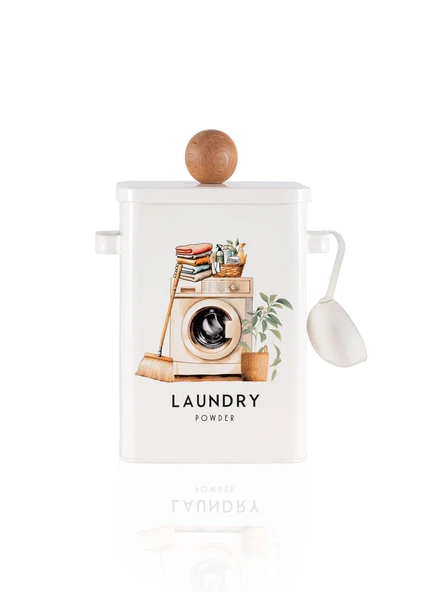 The Mia Storage Deterjan Saklama Kabı 13x20x28 cm ürün görseli 1