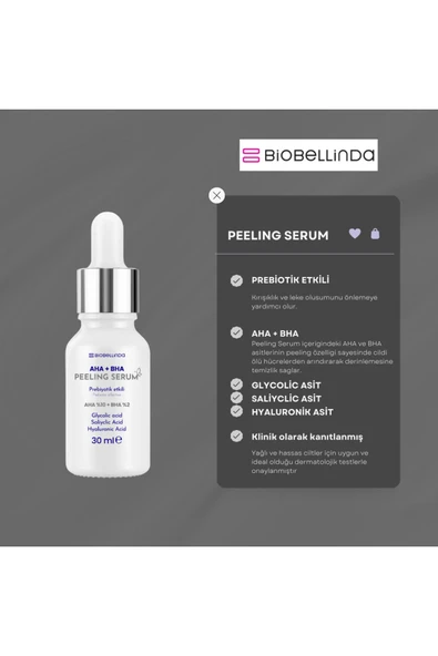 BioBellinda Aha/Bha Peeling Serum 30 Ml - 3
