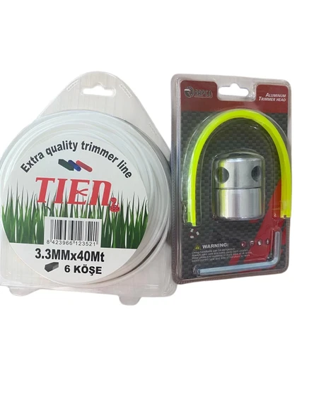 Motorlu Tırpan Seti Rapco Örümcek Başlık Misina ürün görseli