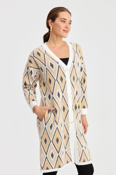 Baklava Desen Hırka - 6