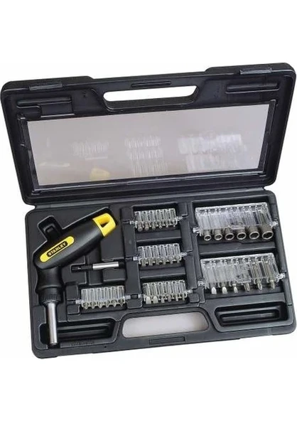 Stanley 0-63-038 40 Parça Cırcırlı Tornavida Seti ürün görseli