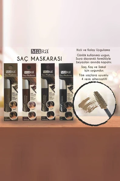 Mara Hair Mascara - Light*48 açık kumral - 3