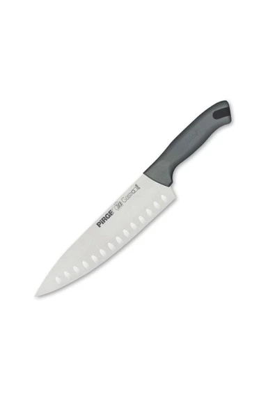 Pirge GASTRO ŞEF BIÇAĞI OLUKLU 23 CM GRİ	37166 - 1