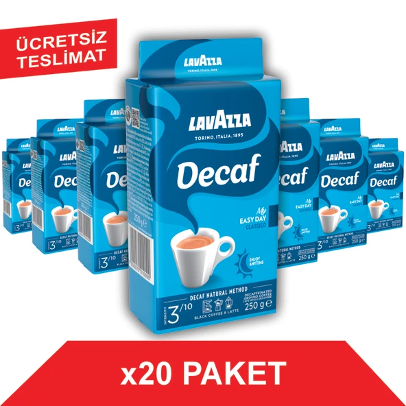 Lavazza Decaf My Easy Day Classico Filtre Kahve (250gr) x20