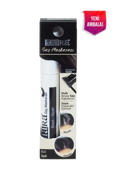 Mara Hair Mascara - Black*48 siyah ürün görseli 1