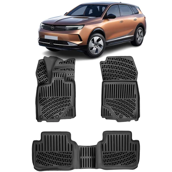 Bod Opel Grandland Mhev Hybrid 3d Havuzlu Paspas 2025-Sonrası ürün görseli