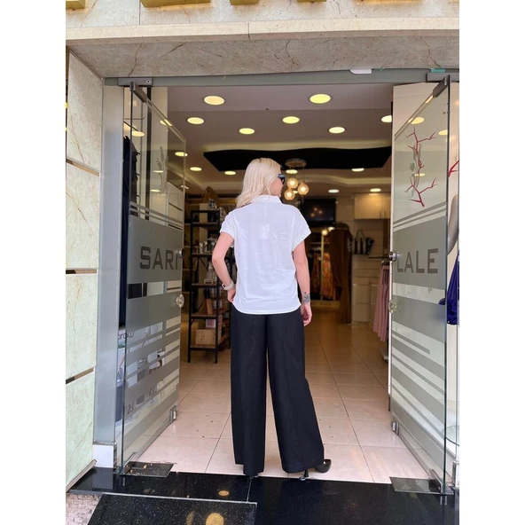 ARKASI NAKIŞLI TİŞÖRT - Resim 4