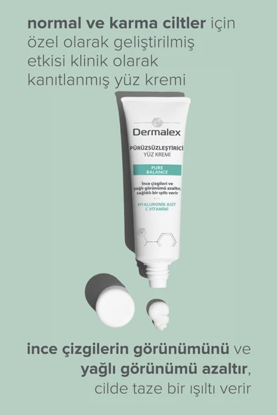 Dermalex Pure Balance50 Ml Pürüzsüzleştirici Krem*36 - Resim 5