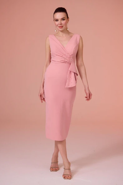 ELBISE MİDİ KREP ürün görseli 1