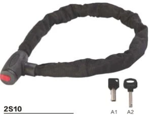 BRİVİGA ZİNCİR KİLİT 6X65 KİBAR KULLANIŞLI SAĞLAM ANAHTARLI - 2