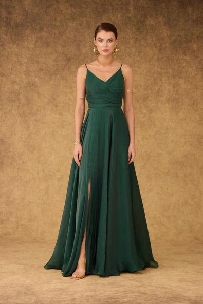 ELBISE UZUN ASKILI YORYOSATEN CARMEN - Resim 2