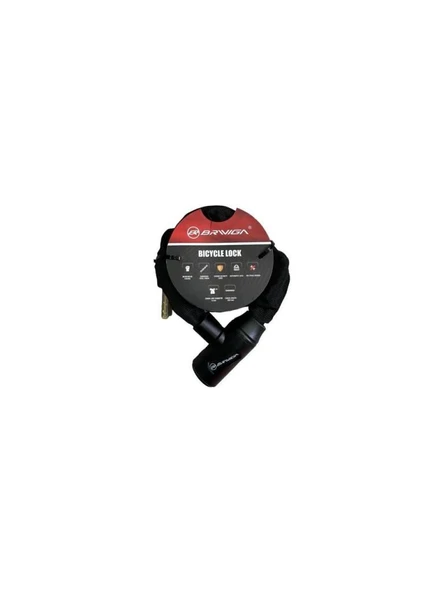 BRİVİGA ZİNCİR KİLİT 6X65 KİBAR KULLANIŞLI SAĞLAM ANAHTARLI