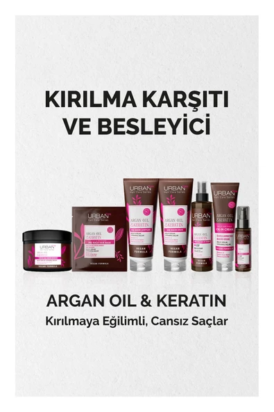 Urban Urban Argan Oil&Keratin Saç Bakım Kremi 200 ml - 4