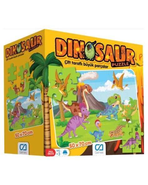 Dinozorlar Yer Puzzle