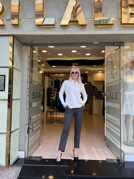 FERMUAR DETAYLI TRİKO HIRKA - 4