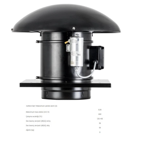 Soler & Palau TH-800 EEXeIIT3 Kıvılcım Çıkartmayan Havalandırma Exproof Fan Yurt Sanayi Şantiye Endüstri AGMair agm air Soler Palau - 6