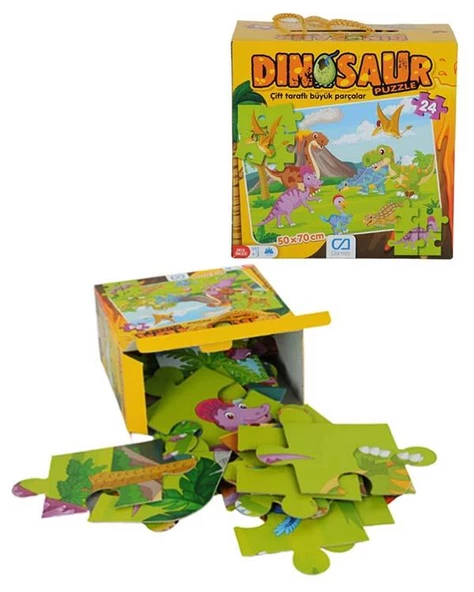 Dinozorlar Yer Puzzle - 2