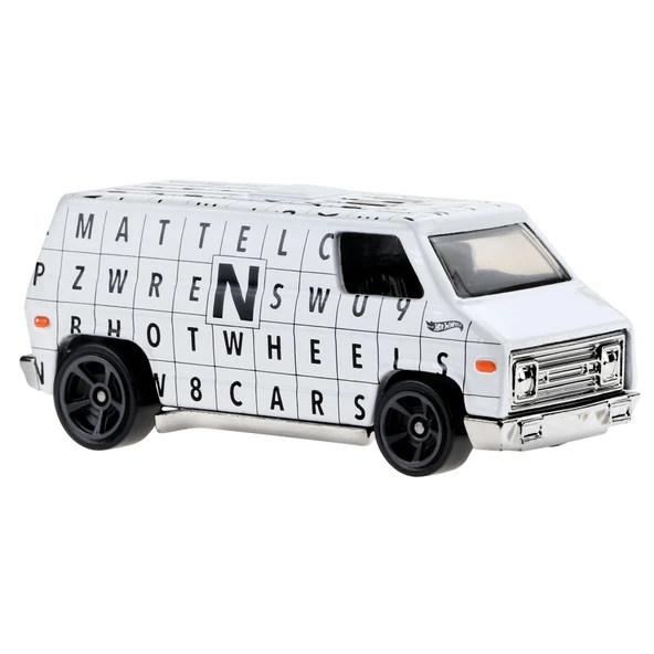 Hot Wheels Tekli Arabalar 70's Van HKH46 - Resim 3