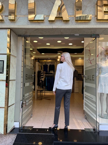 FERMUAR DETAYLI TRİKO HIRKA - 2