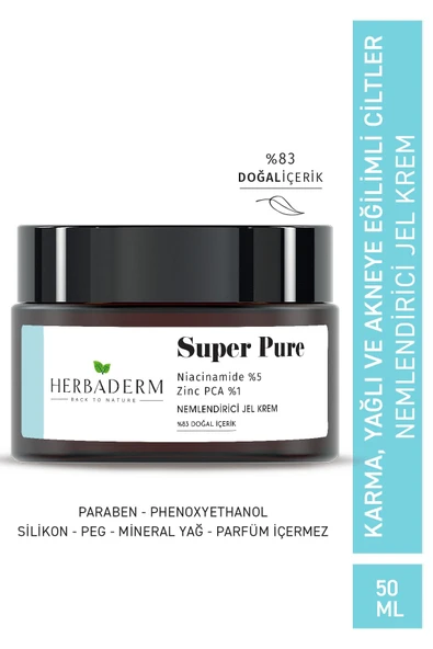 HERBADERM SUPER PURE GÖZENEK SİVİLCE VE LEKE KARŞ. - 2