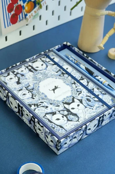 V.JOURNALS DEFTER A5 CIZ.KALEM HEDIYELI 125-2157