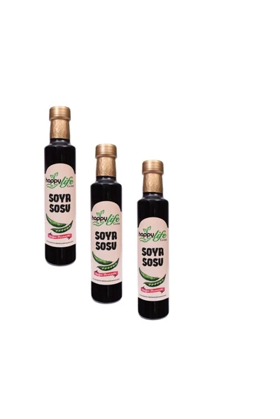 Happy Life HAPPY LİFE GURME SOYA SOSU 250 ML X 3 ADET
