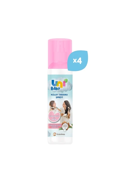 Uni Baby Kolay Tarama Spreyi 200ml 4'lü Set