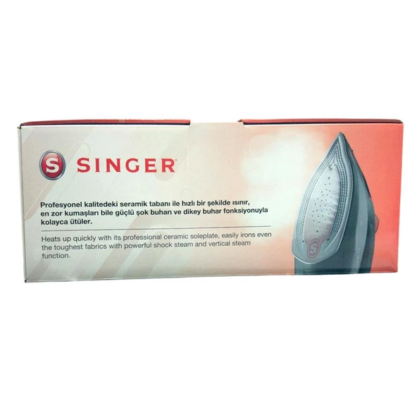 Singer SW241114V Expert Pro 3000 W Buharlı Ütü Siyah - 4