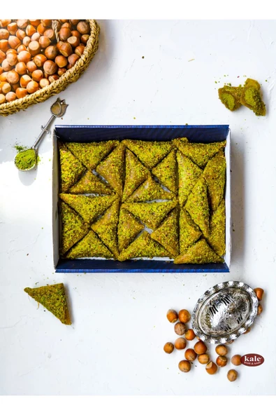 Kale Pestil & Köme Glutensiz Şekersiz Antep Fıstıklı Muska 230 Gr - 2