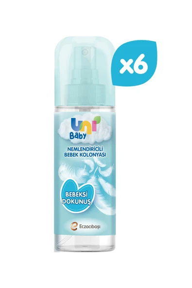Uni Baby Kolonya Bebeksi Kokular 150 ml X 6 Adet