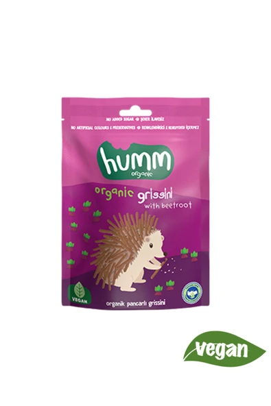 Humm Organic Organik Pancarlı Grissini 55 gr