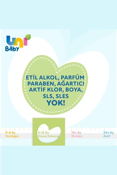 Uni Baby Hassas Çamaşır Deterjanı 1500 ml X 2 Adet - 6