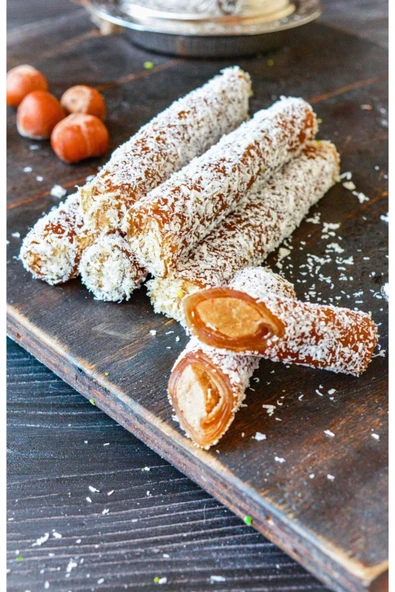 Kale Pestil & Köme Glutensiz - Şeker İlavesiz Karabuğdaylı Hindistan Cevizli Rulo Pestil 230 g - 2