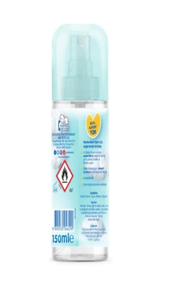 Uni Baby Bebek Kolonyası 150 ml Çiçeksi Ferahlık - 2