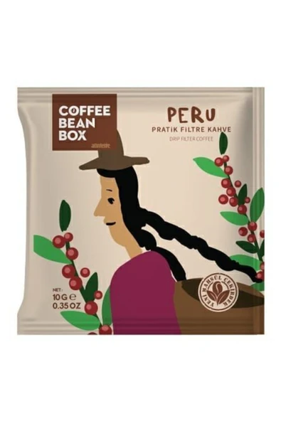 Altıntelve Coffee Bean Box Peru Filtre Kahve 10 Gr