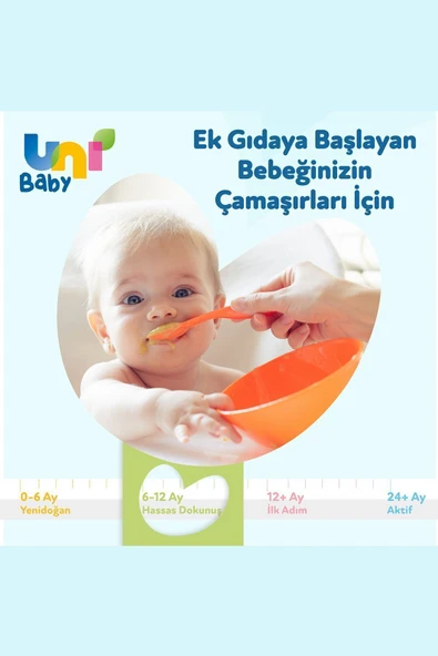 Uni Baby Hassas Çamaşır Deterjanı 1500 ml X 2 Adet - 5