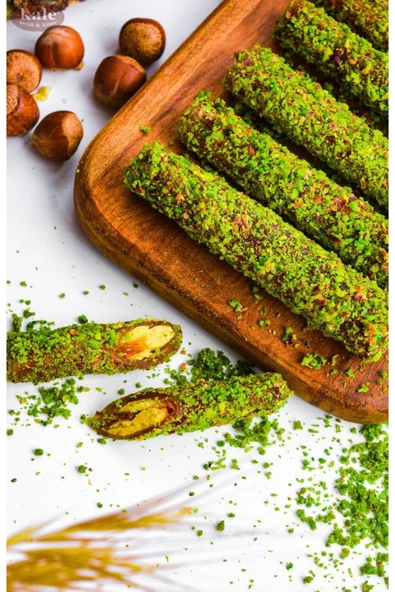 Kale Pestil & Köme Glutensiz - Şeker İlavesiz Karabuğdaylı Antep Fıstıklı Gümüşhane Rulo Pestil 230 g - 2