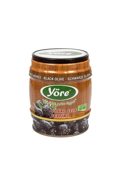 Yöre Gemlik Doğal Sele Siyah Zeytin 750 Gr. Teneke - 6